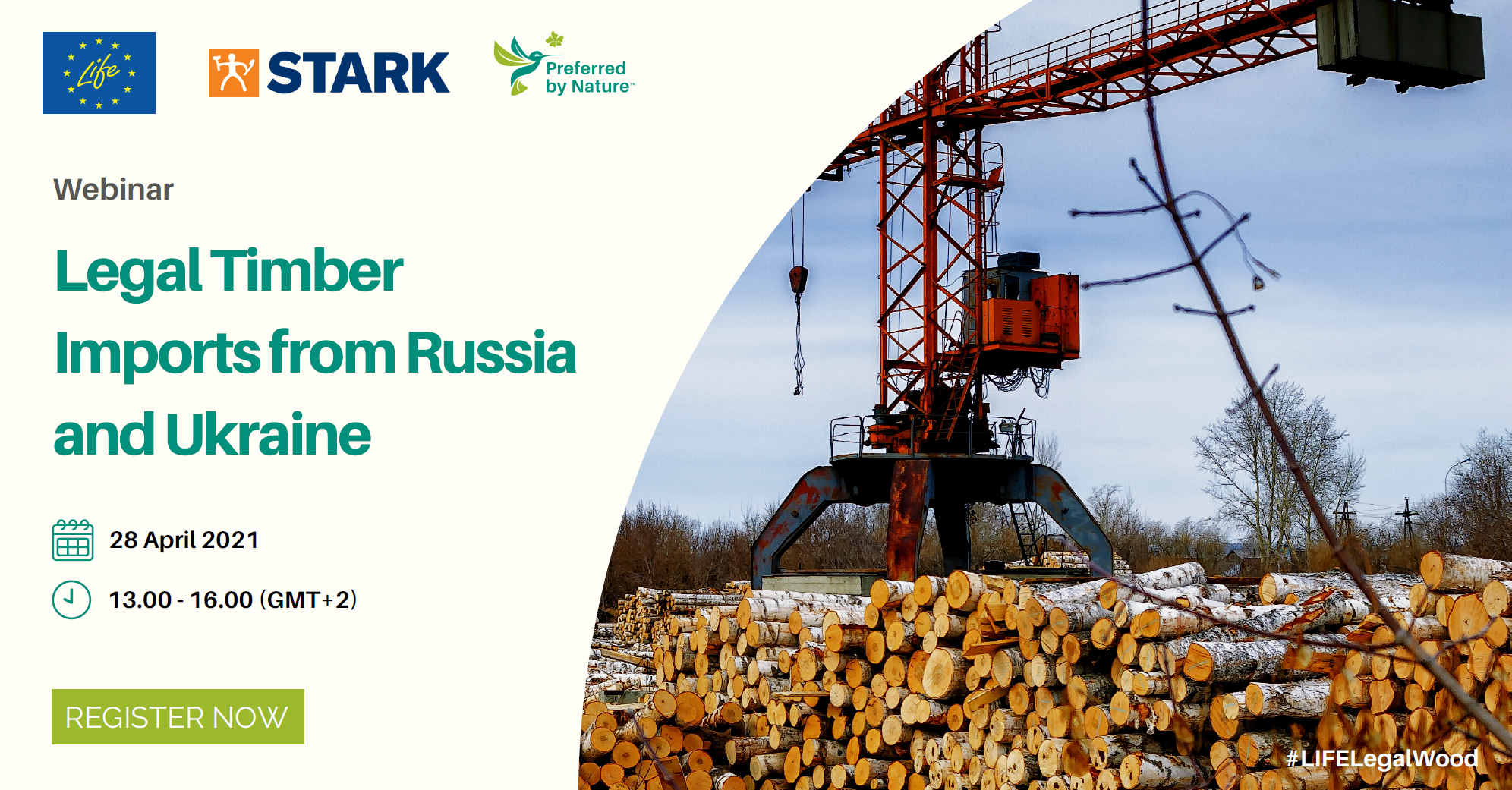 Preferred by Nature is inviting companies to participate in a free-of-charge webinar on timber legality issues present in the Russian and Ukrainian markets.