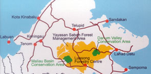 Borneo Map