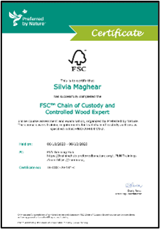 FSC Controlled Wood Expert Course ONLINE, May 2021, CEST (GMT+2