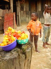 Children in Gabon
