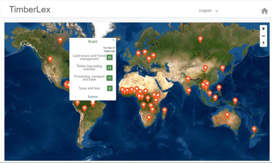 TimberLex Online Database Source: FAO