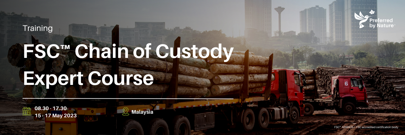 FSC Chain of Custody Expert Course 
