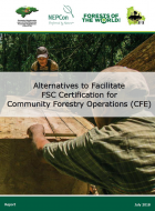 Alternatives to facilitate FSC certification for Community Forestry Operations (CFE)