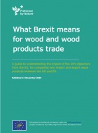 What Brexit Means for Wood and Wood Product Trade