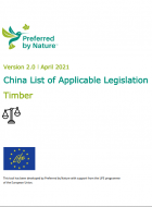 China TImber List of Applicable legislation V2.0