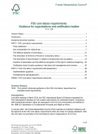 FSC core labour requirements: Guidance for organizations and certification bodies V1-0 