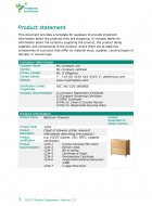 DD-15 Product Statement