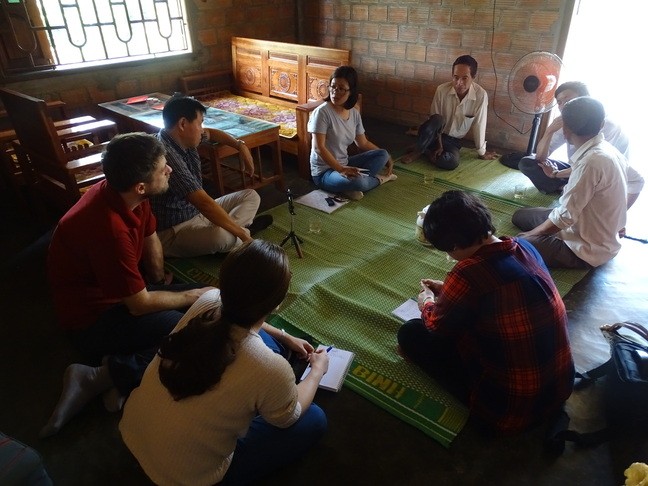 Interviews were conducted with farmers about Acacia plantations